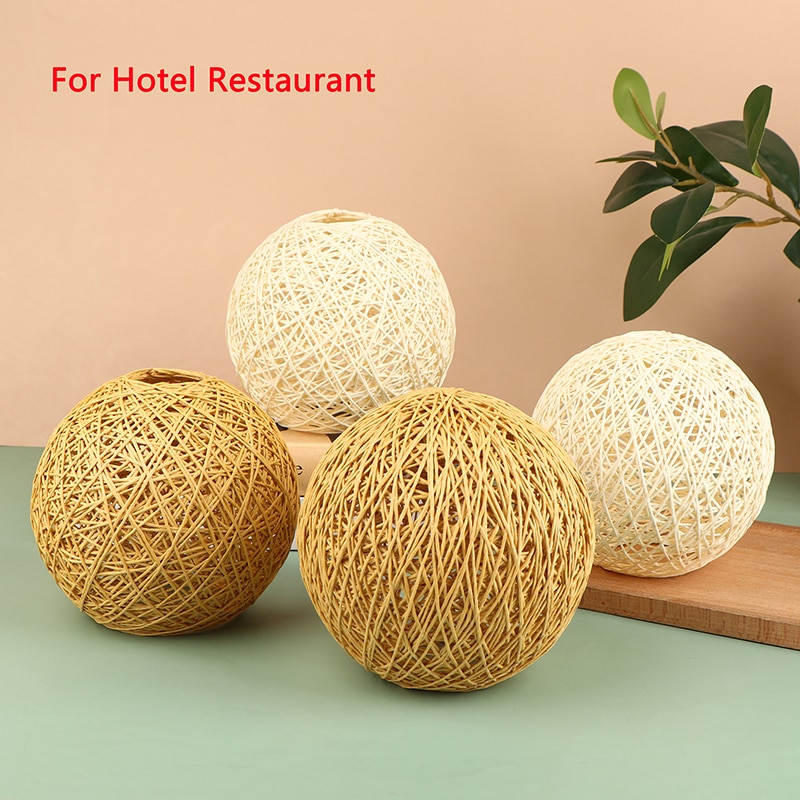 Lamp Shade Light Cover Rattan  - Wicker Pendant Shade recensione e prezzo