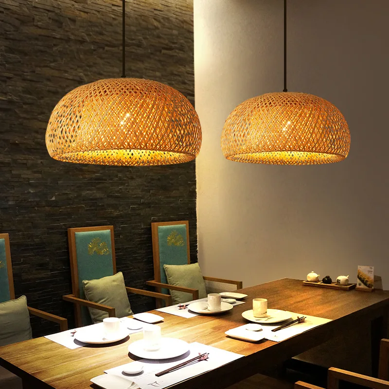 Bamboo Lantern 26cm Pendant La - Wicker Pendant Shade recensione e prezzo