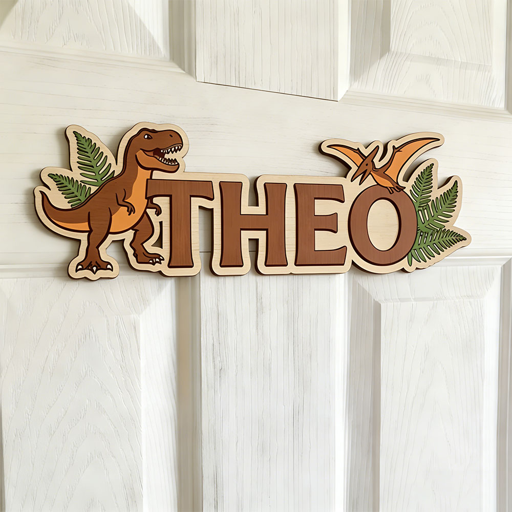 Personalized Dinosaur Name Sig - Interior Design Names recensione e prezzo