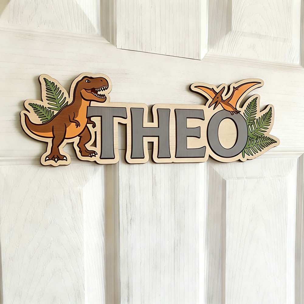 Personalized Dinosaur Name Sig - Interior Design Names recensione e prezzo
