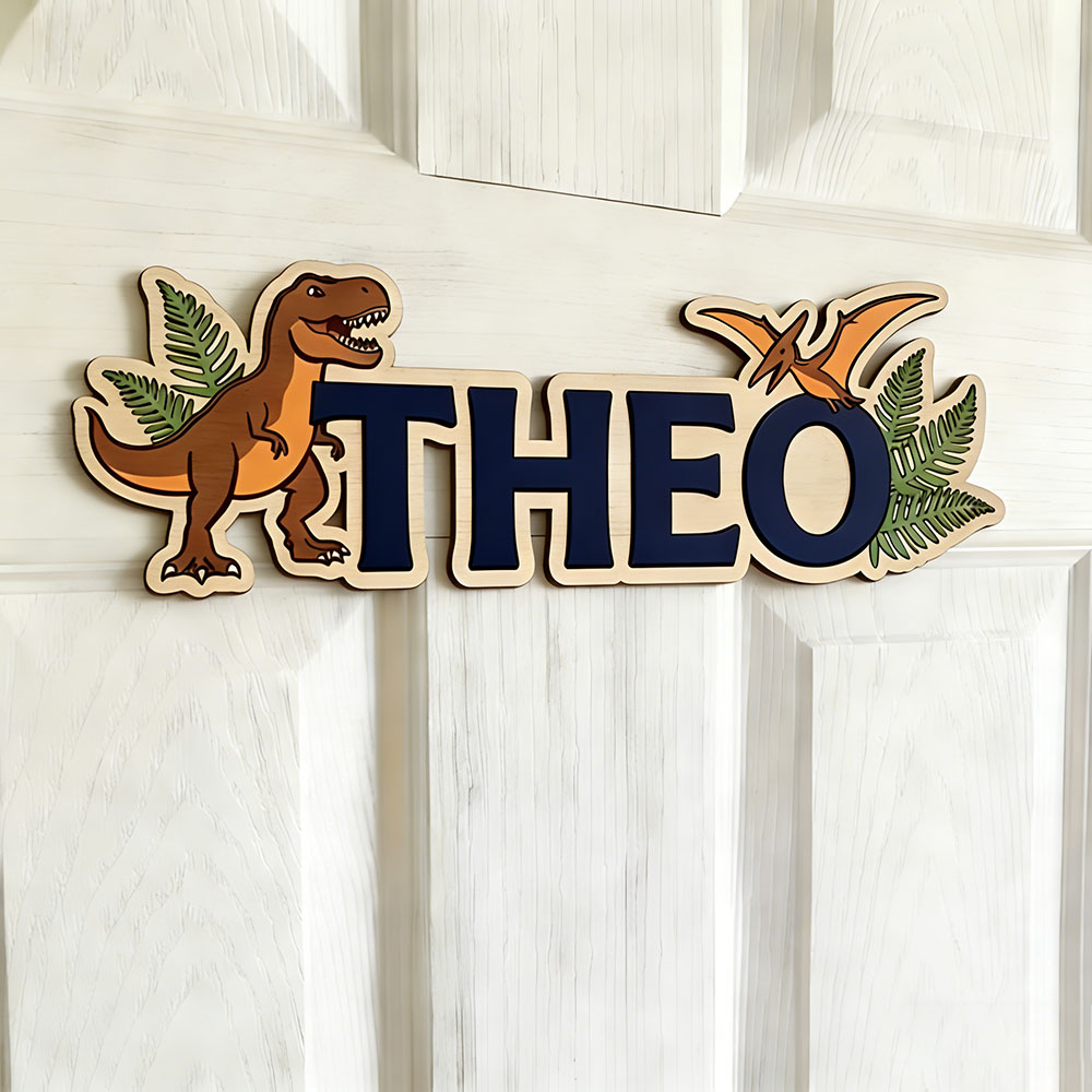 Personalized Dinosaur Name Sig - Interior Design Names recensione e prezzo