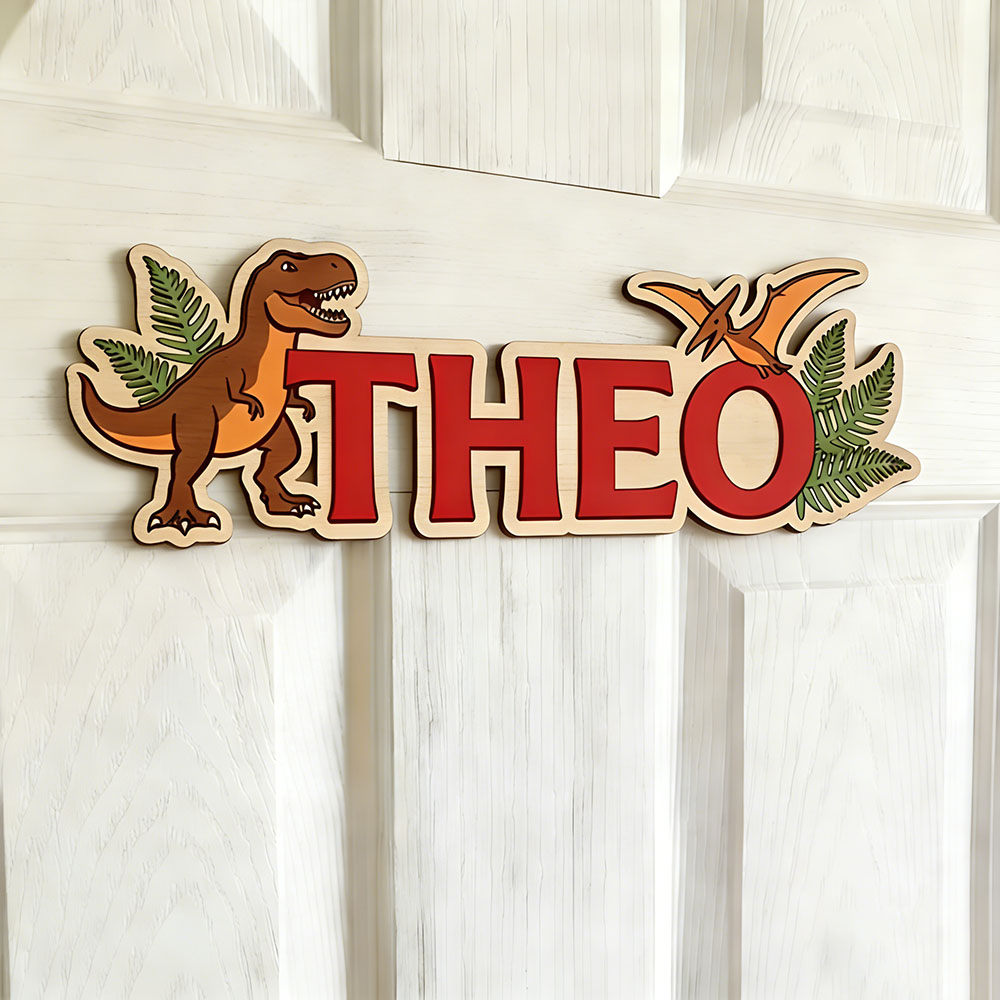 Personalized Dinosaur Name Sig - Interior Design Names recensione e prezzo