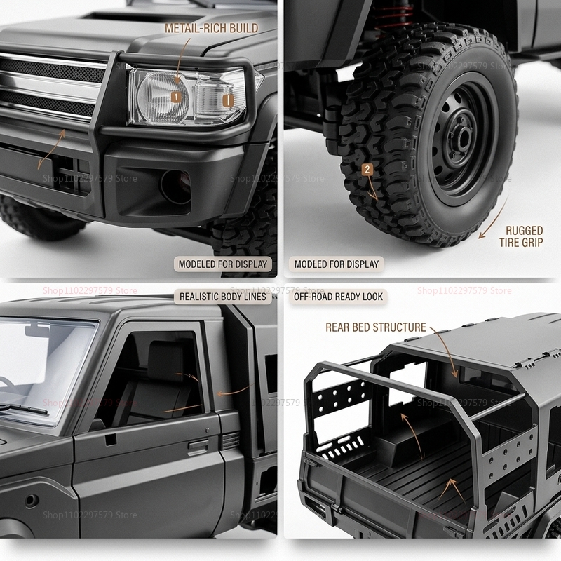 NEW 1:12 4WD RC Car MN82 MN82S - Interior Design Experience recensione e prezzo