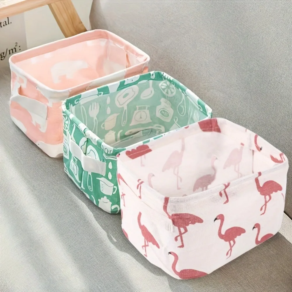 1pc Cotton Linen Fabric Waterp - Woven Basket Set recensione e prezzo