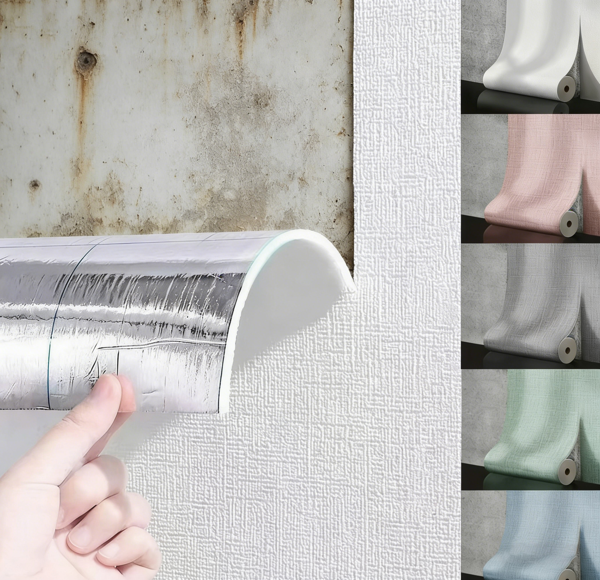 50cm Self-Adhesive 3D Linen Fo - Wall Panel 3D Texture recensione e prezzo