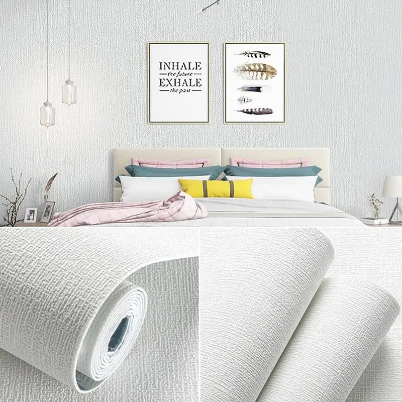 50cm Self-Adhesive 3D Linen Fo - Wall Panel 3D Texture recensione e prezzo