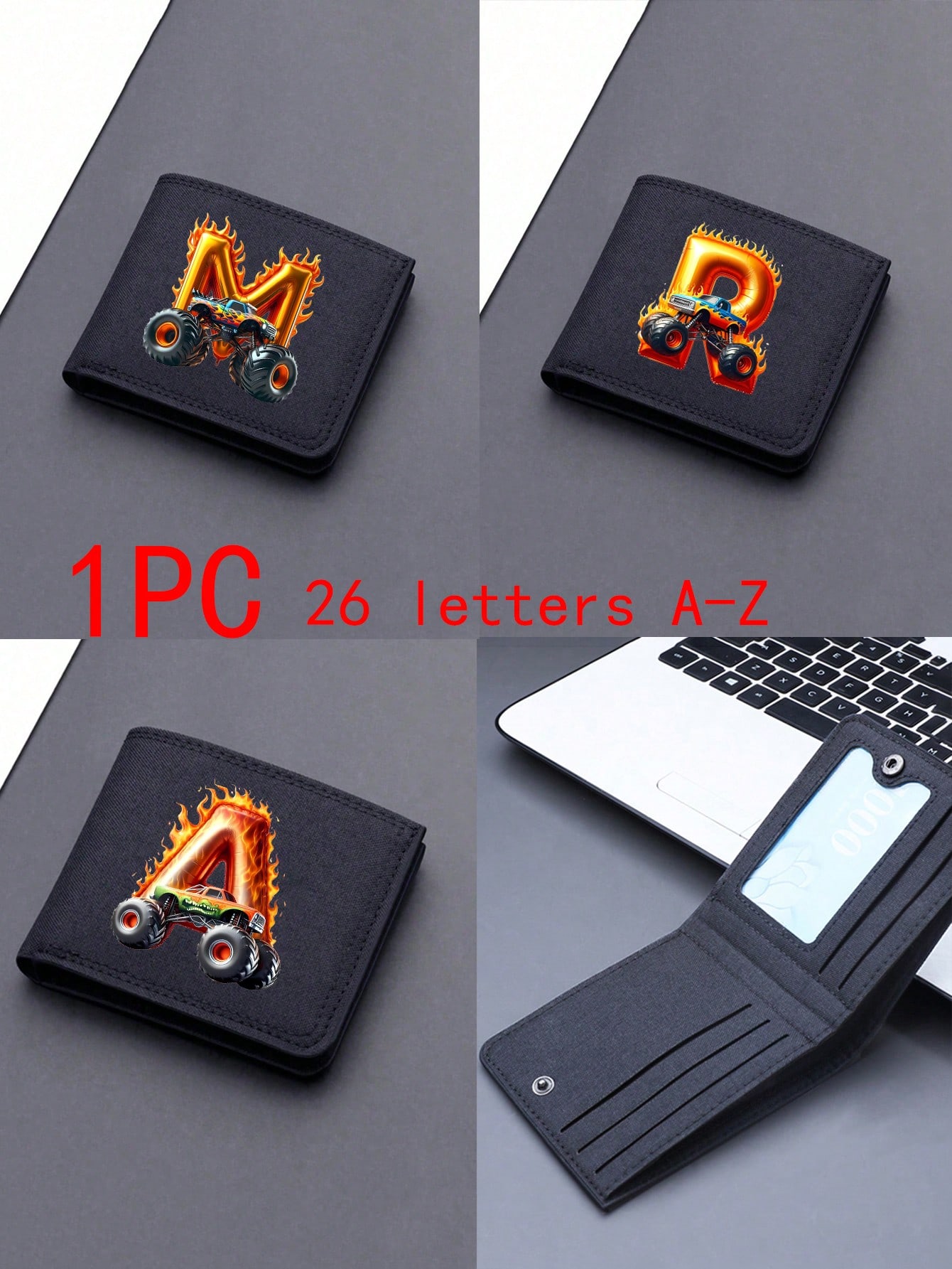 1PC This Zip-Close Wallet, Fea - Interior Design Its recensione e prezzo