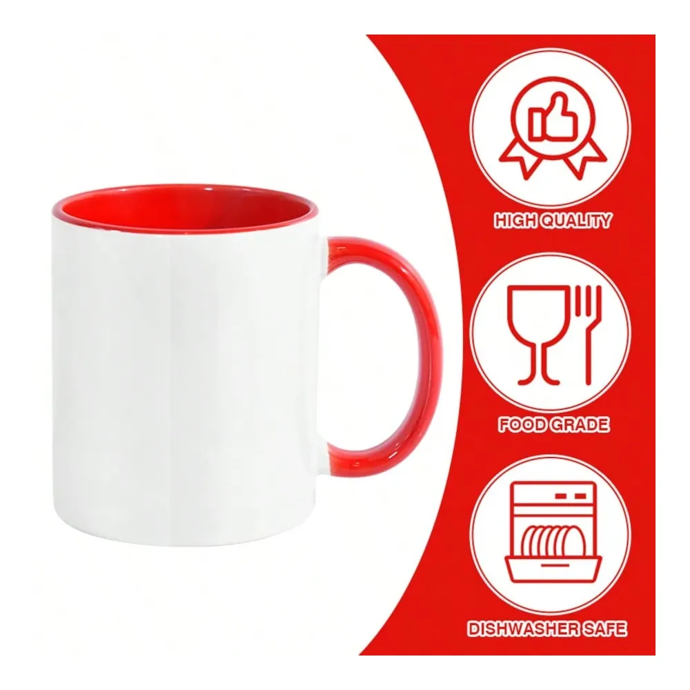 Sublimation Mugs With Colored  - Interior Design Xmas recensione e prezzo