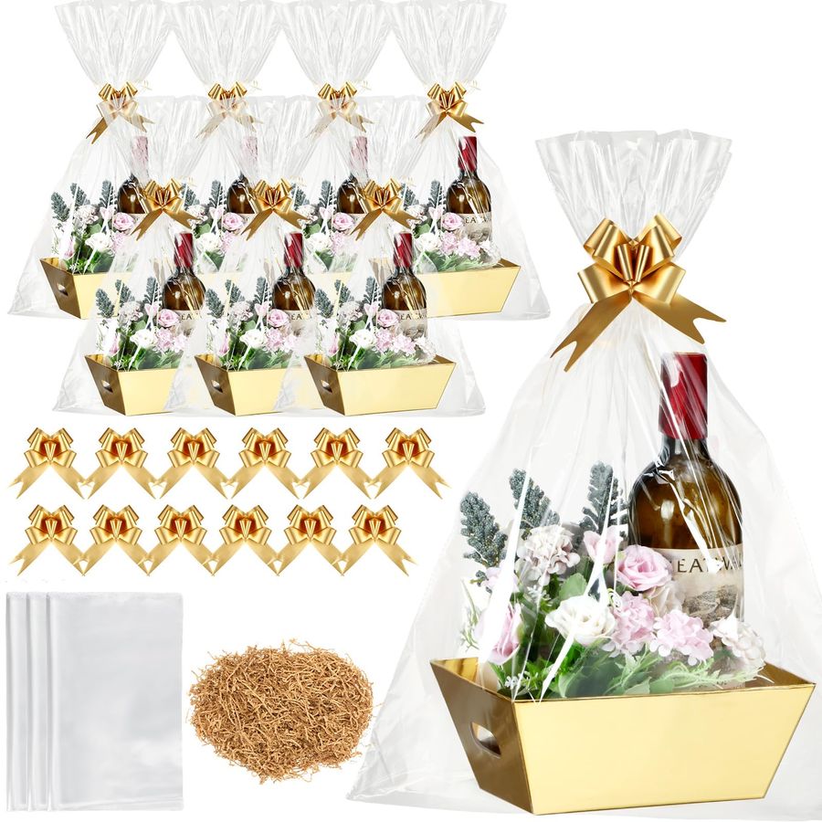 20 Set Empty Gift Baskets Bulk - Woven Basket Set recensione e prezzo