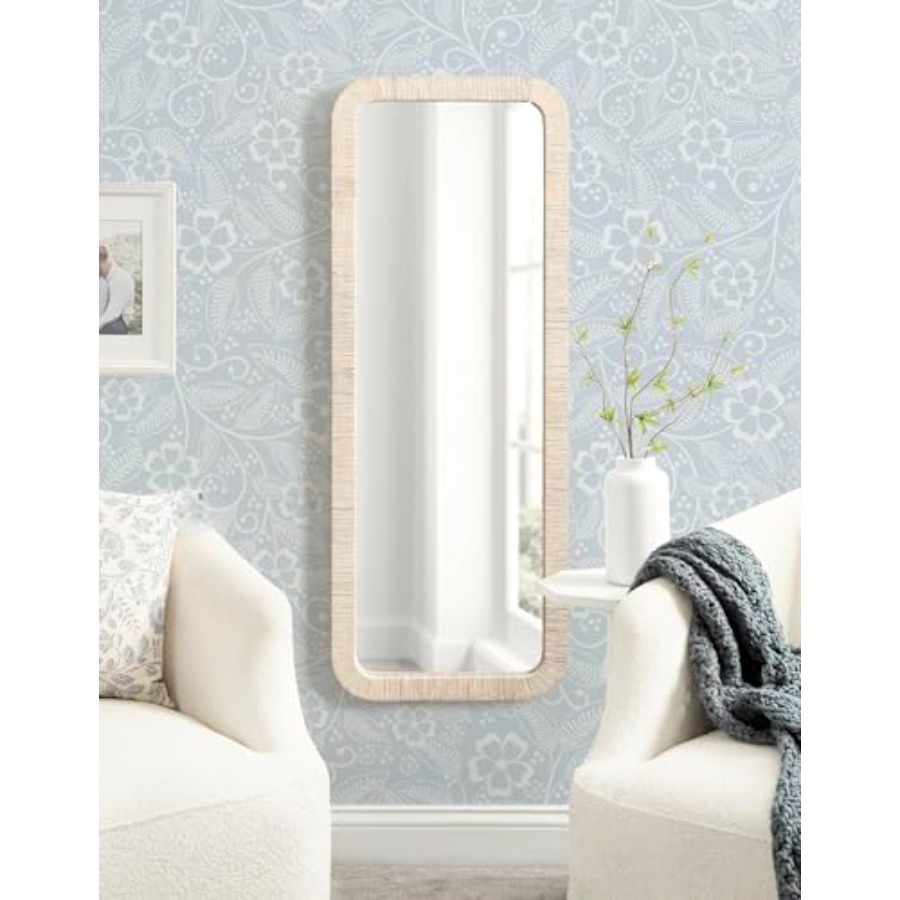 Rahfy Boho Rectangle Rattan Wa - Rattan Mirror Round recensione e prezzo