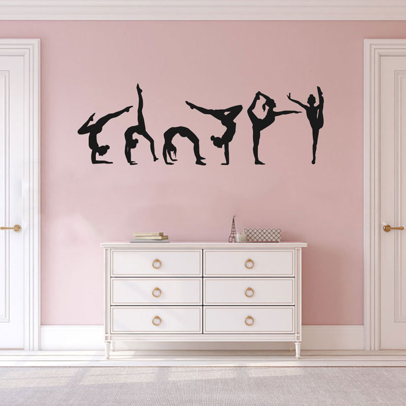 Set of 6 Gymnast Gymnastics Wa - Interior Design Ideas recensione e prezzo