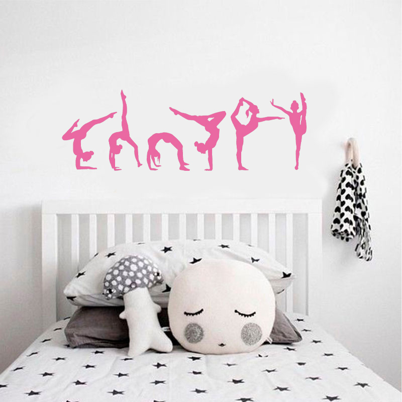 Set of 6 Gymnast Gymnastics Wa - Interior Design Ideas recensione e prezzo