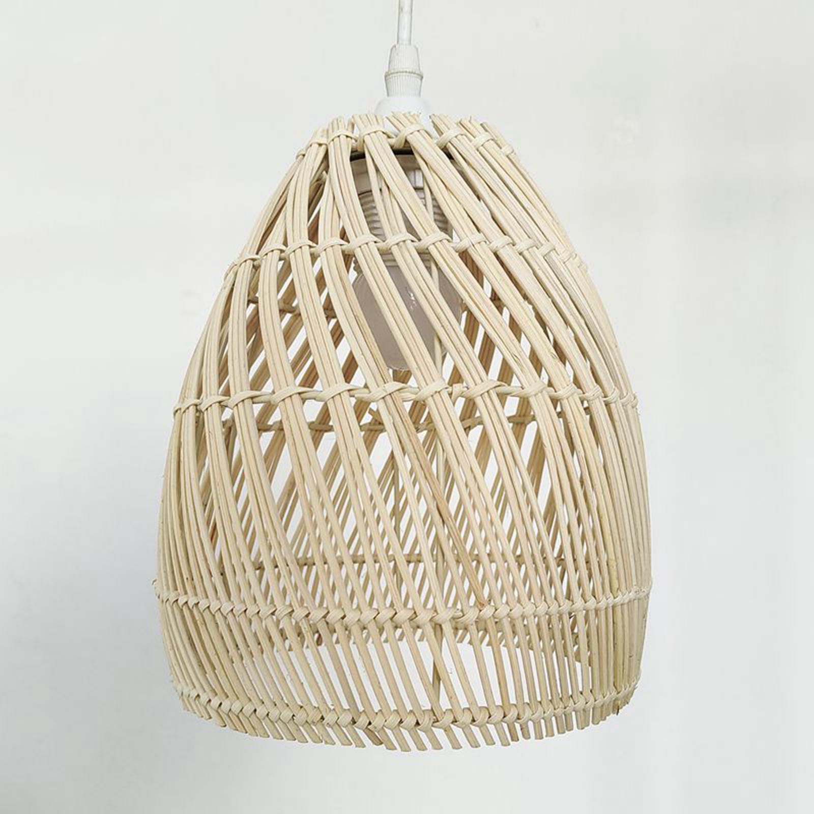 Rattan Lampshade Woven Rattan  - Wicker Pendant Shade recensione e prezzo