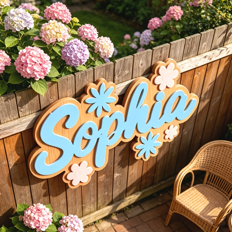 Personalized Floral Themed Nam - Interior Design Names recensione e prezzo