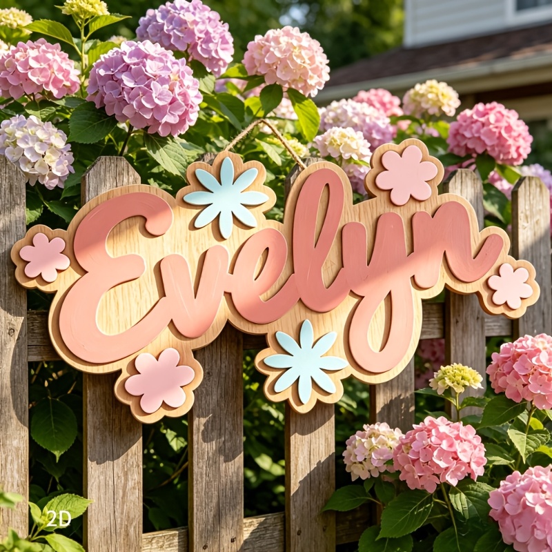 Personalized Floral Themed Nam - Interior Design Names recensione e prezzo