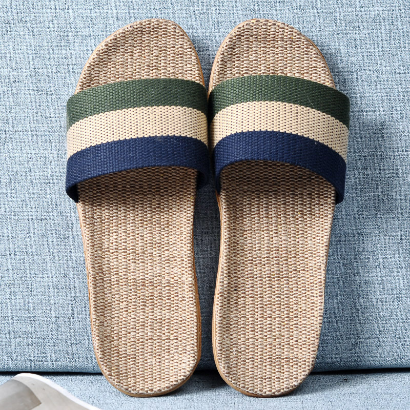 Men Multicolor Flax Slippers S - Linen Roller Blind recensione e prezzo