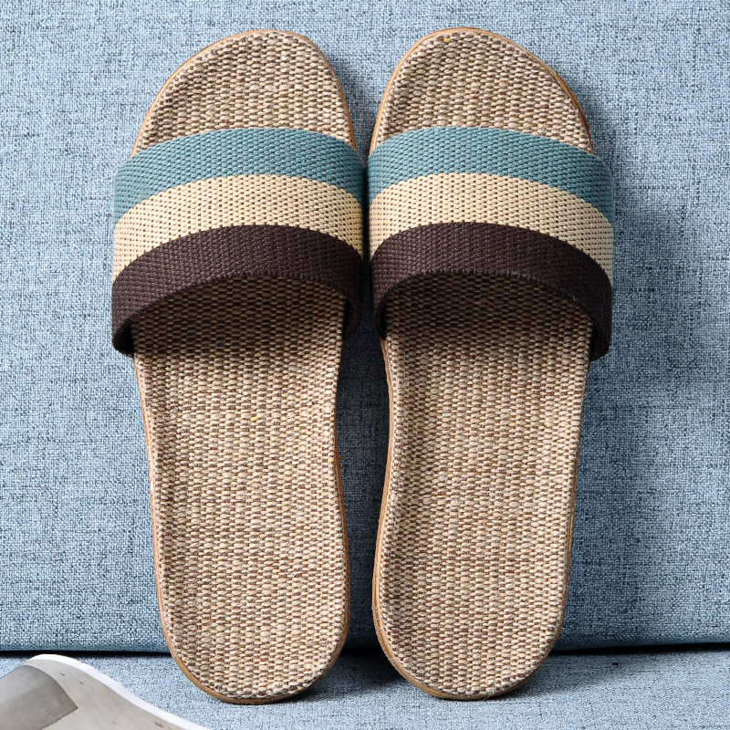 Men Multicolor Flax Slippers S - Linen Roller Blind recensione e prezzo