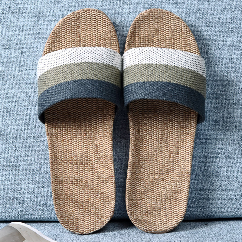 Men Multicolor Flax Slippers S - Linen Roller Blind recensione e prezzo