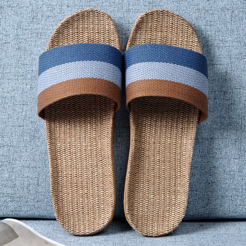 Men Multicolor Flax Slippers S - Linen Roller Blind recensione e prezzo
