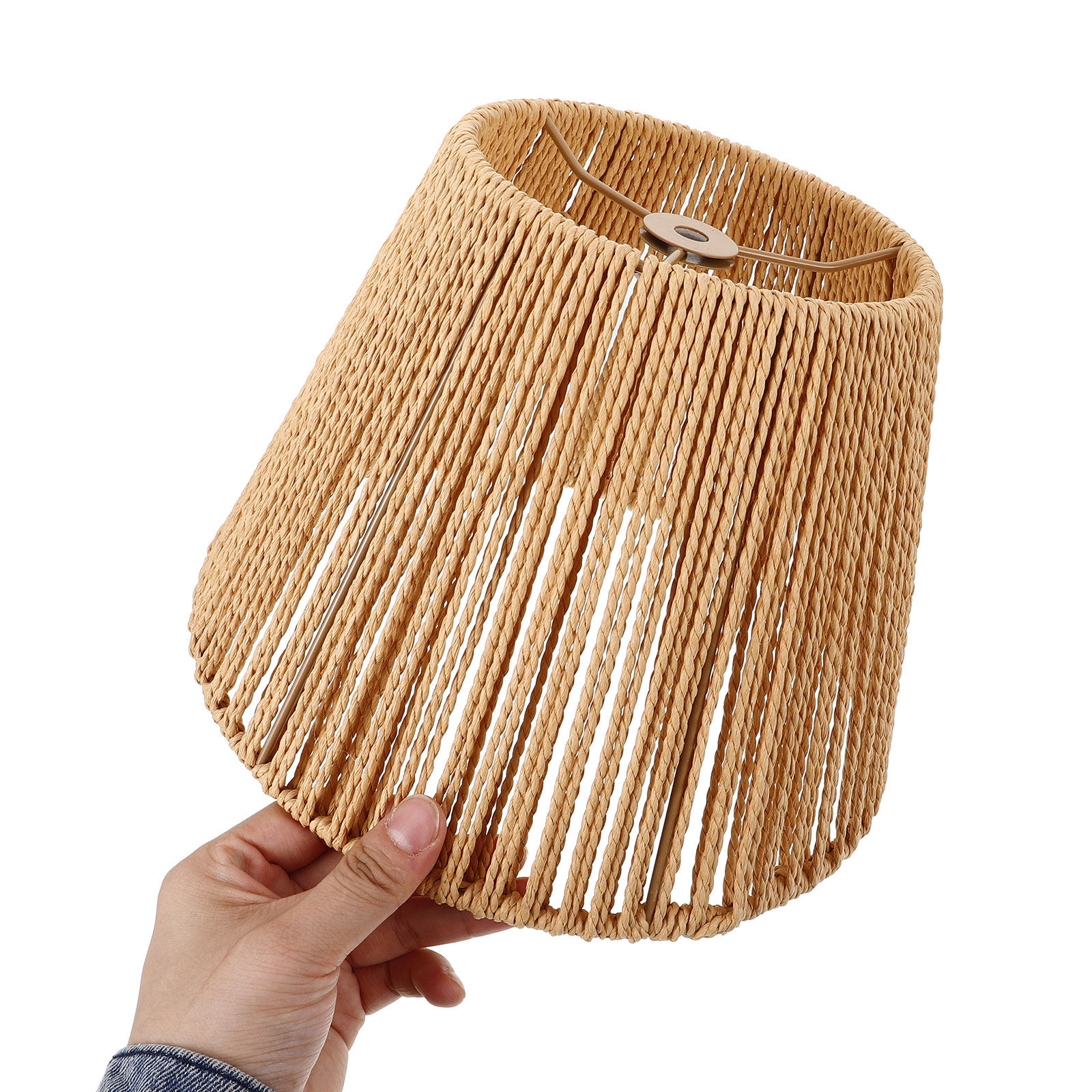 Vintage Rattan Lamp Shade Wove - Wicker Pendant Shade recensione e prezzo
