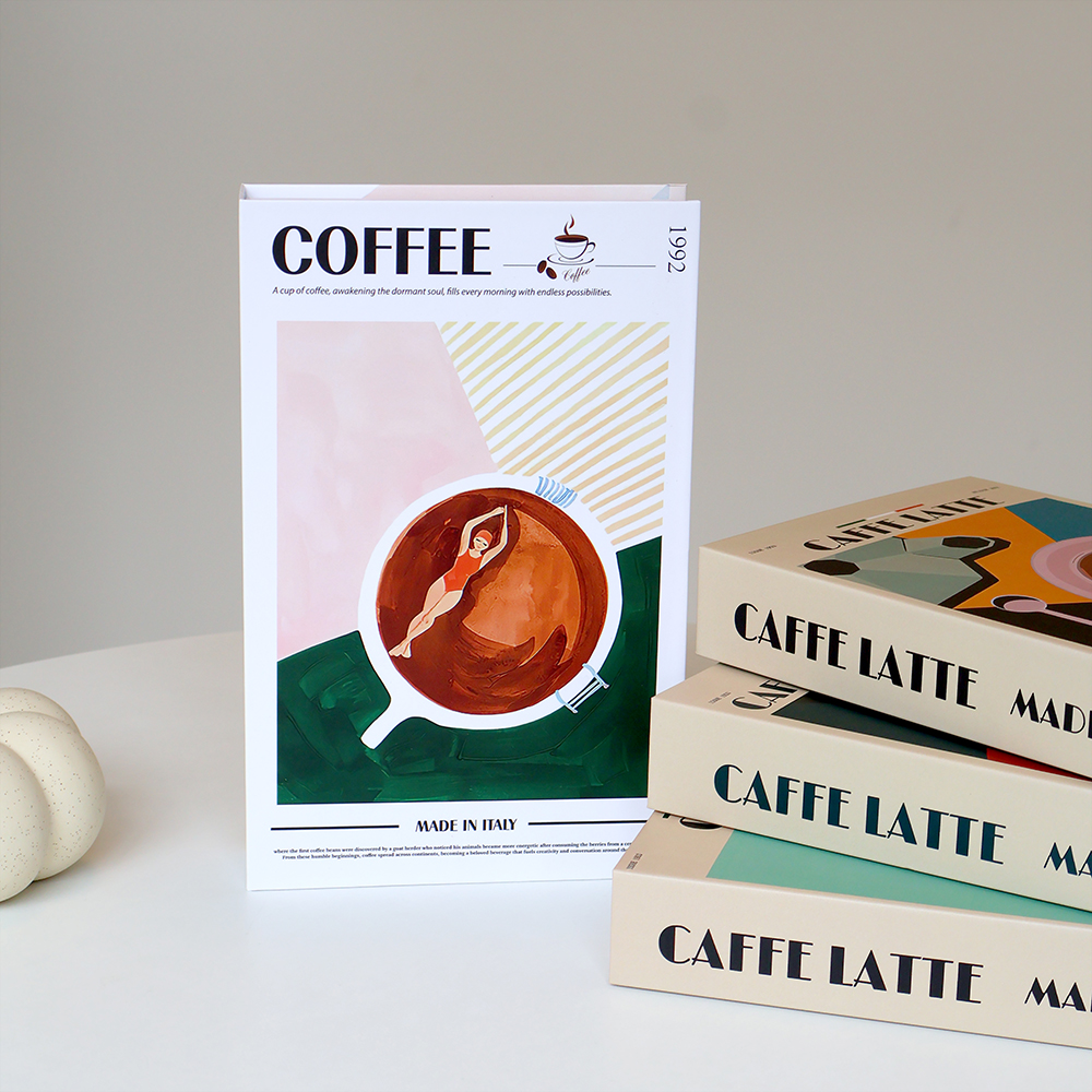 Coffee Lover Book Ornaments Lu - Interior Design Book recensione e prezzo