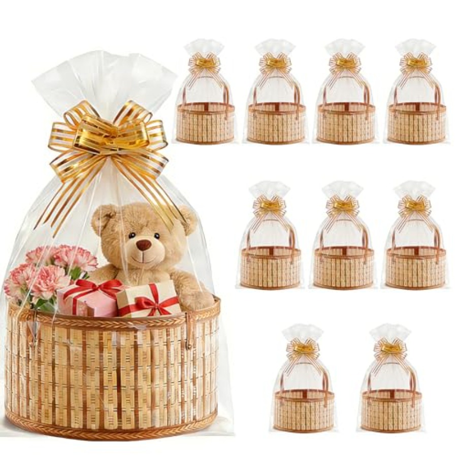 10 Set Baskets for Gifts Empty - Woven Basket Set recensione e prezzo