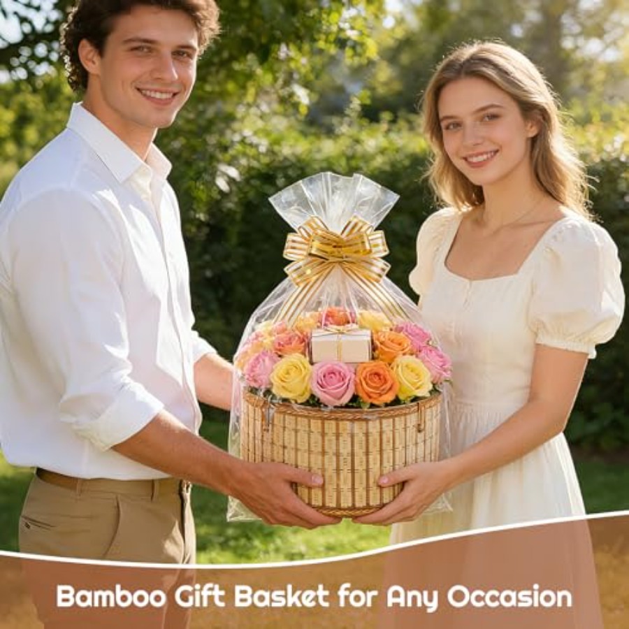 10 Set Baskets for Gifts Empty - Woven Basket Set recensione e prezzo