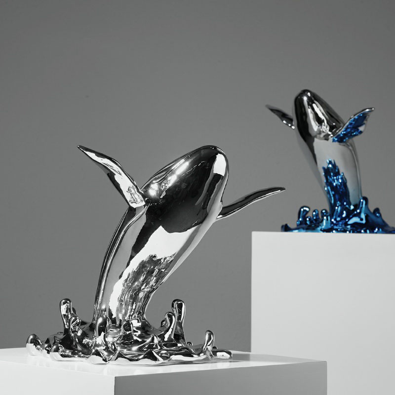 Creative Jumping Whale Sculptu - Interior Design Xmas recensione e prezzo