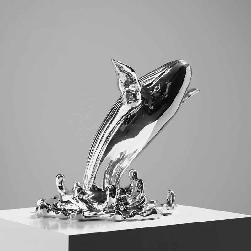 Creative Jumping Whale Sculptu - Interior Design Xmas recensione e prezzo