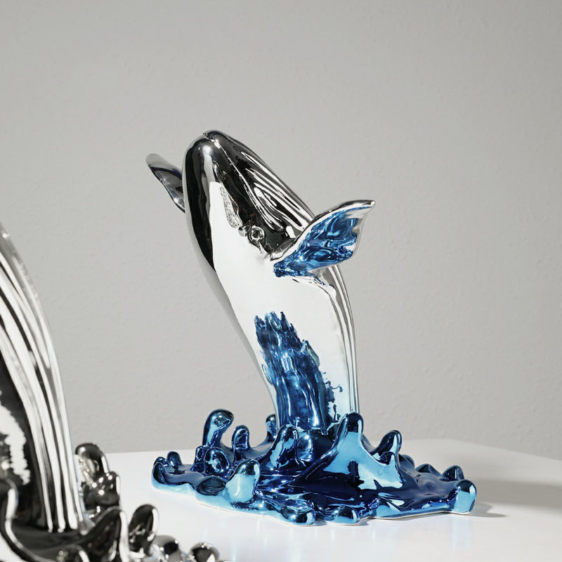 Creative Jumping Whale Sculptu - Interior Design Xmas recensione e prezzo