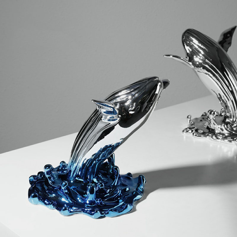 Creative Jumping Whale Sculptu - Interior Design Xmas recensione e prezzo