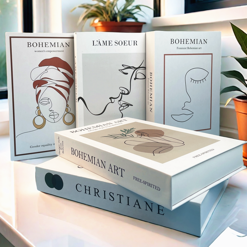 Boho Monet Decorative Books Lu - Interior Design Book recensione e prezzo