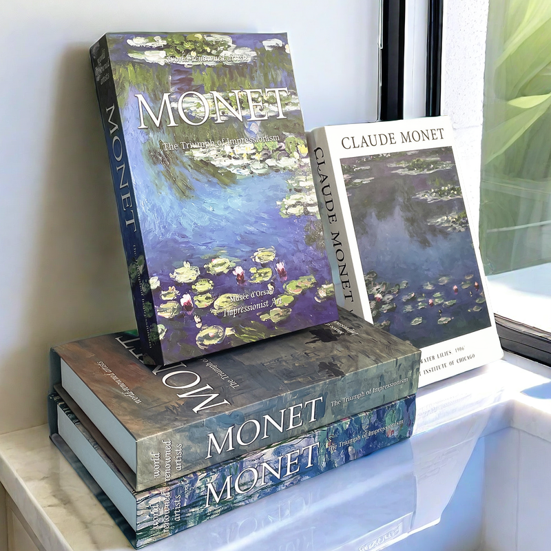 Boho Monet Decorative Books Lu - Interior Design Book recensione e prezzo