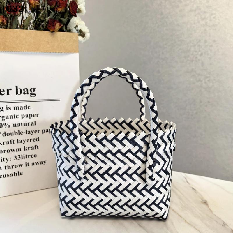 Colorful Woven Hand-Held Baske - Woven Basket Set recensione e prezzo