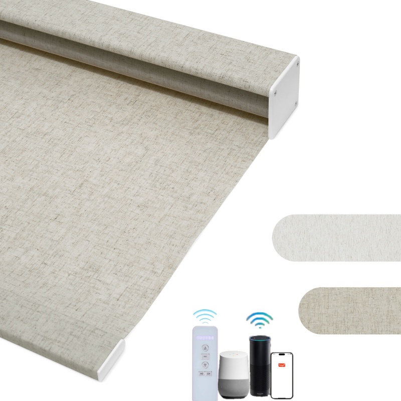 Customizable Shades Texture li - Linen Roller Blind recensione e prezzo
