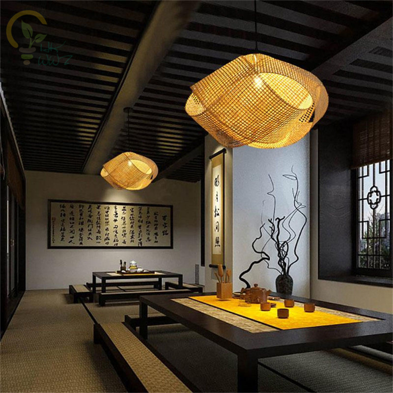 New Chinese Bamboo Wicker Ratt - Wicker Pendant Shade recensione e prezzo