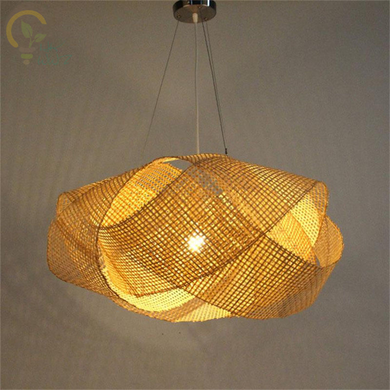 New Chinese Bamboo Wicker Ratt - Wicker Pendant Shade recensione e prezzo