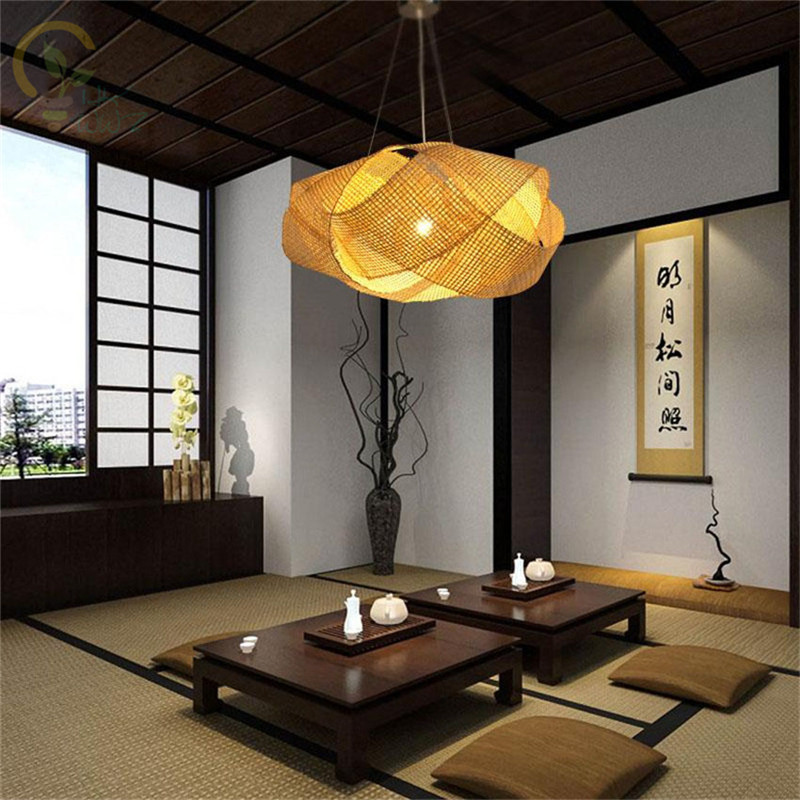 New Chinese Bamboo Wicker Ratt - Wicker Pendant Shade recensione e prezzo