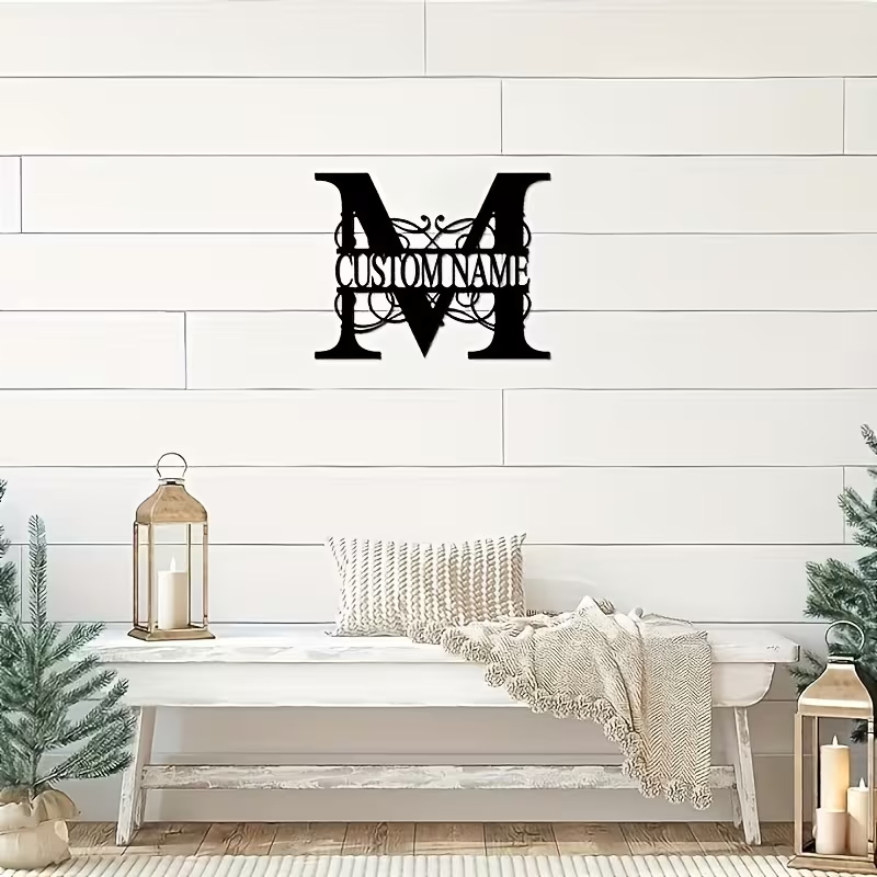 Classic Custom Monogram Metal  - Interior Design Names recensione e prezzo
