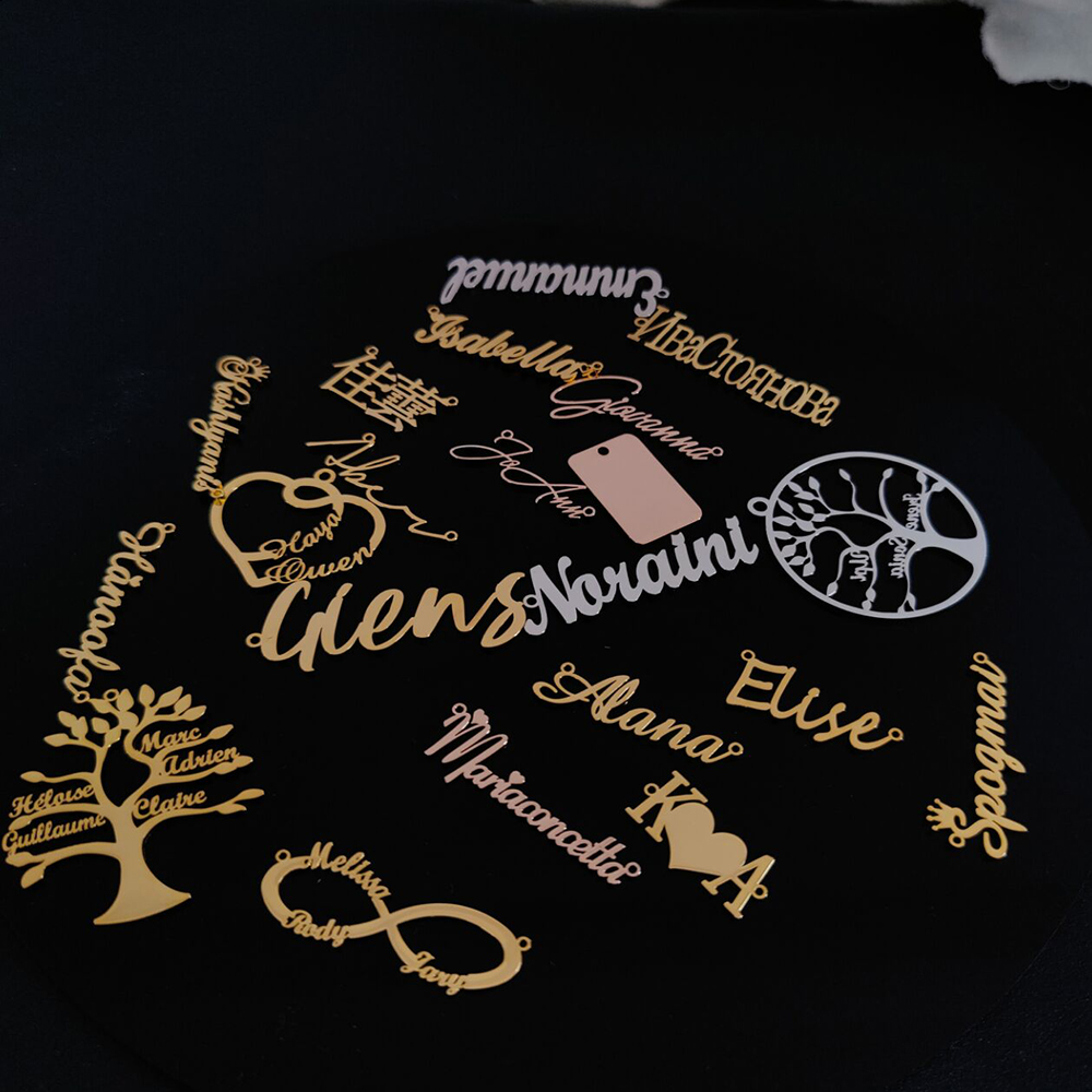 Personalized Name Pendant Lett - Interior Design Names recensione e prezzo