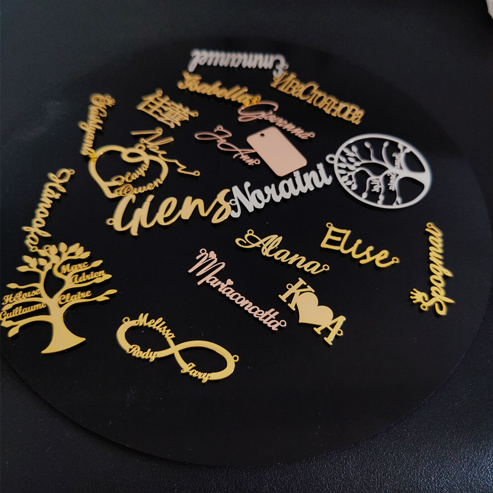 Personalized Name Pendant Lett - Interior Design Names recensione e prezzo