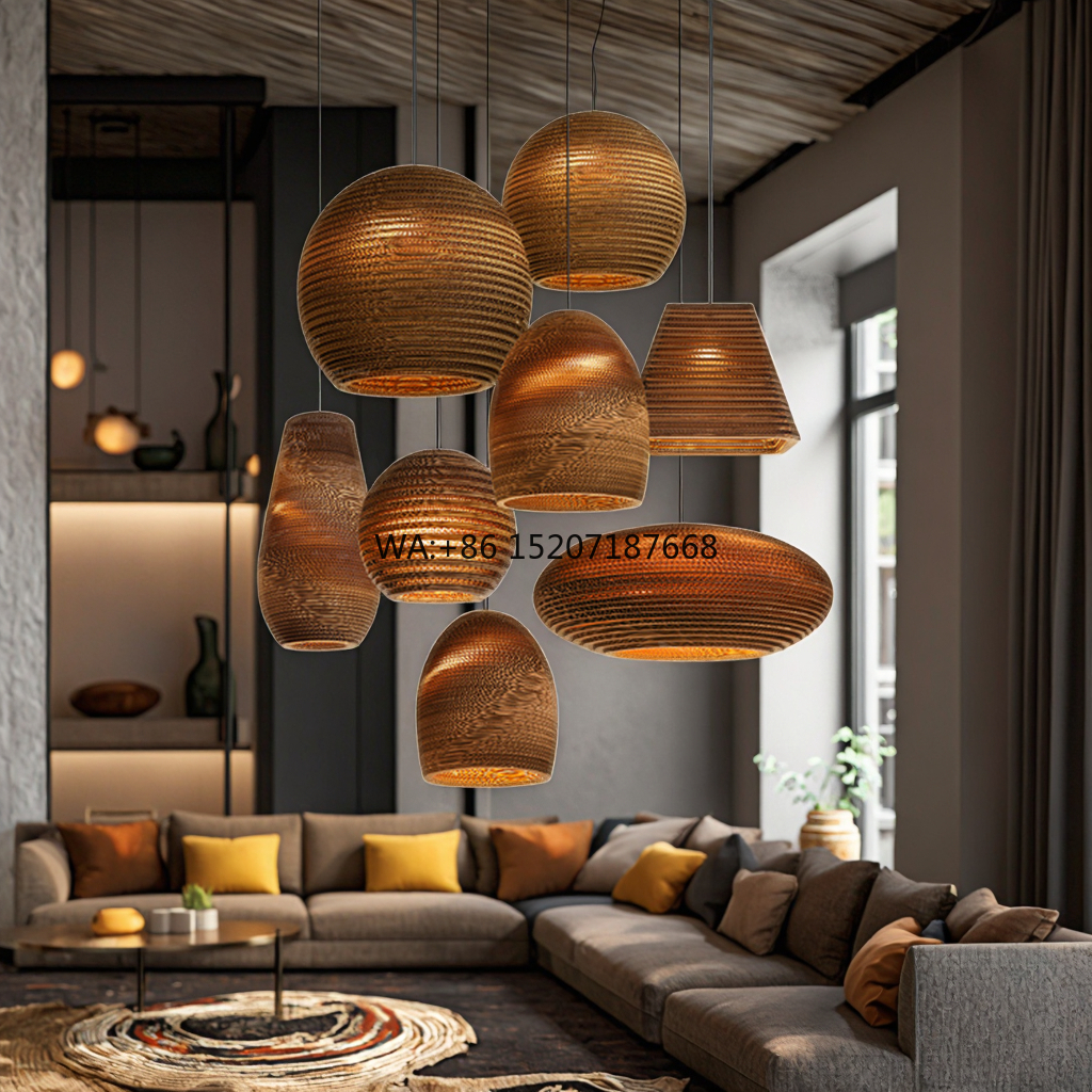 Wooden Shade Hanging Ceiling W - Wicker Pendant Shade recensione e prezzo