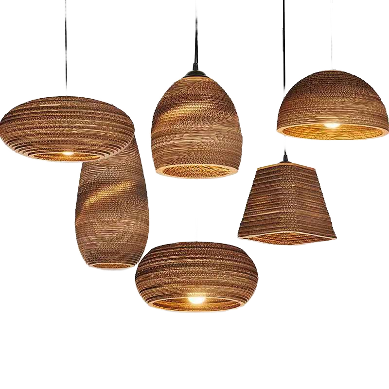 Wooden Shade Hanging Ceiling W - Wicker Pendant Shade recensione e prezzo